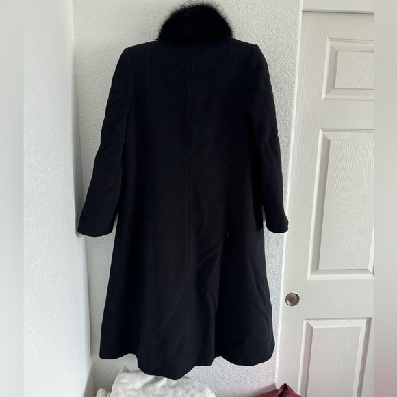 Vintage Weinberg wool and cashmere trench coat - Picture 6 of 7